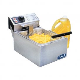 countertop fryer, single tank countertop fryer, electric single tank countertop fryer
