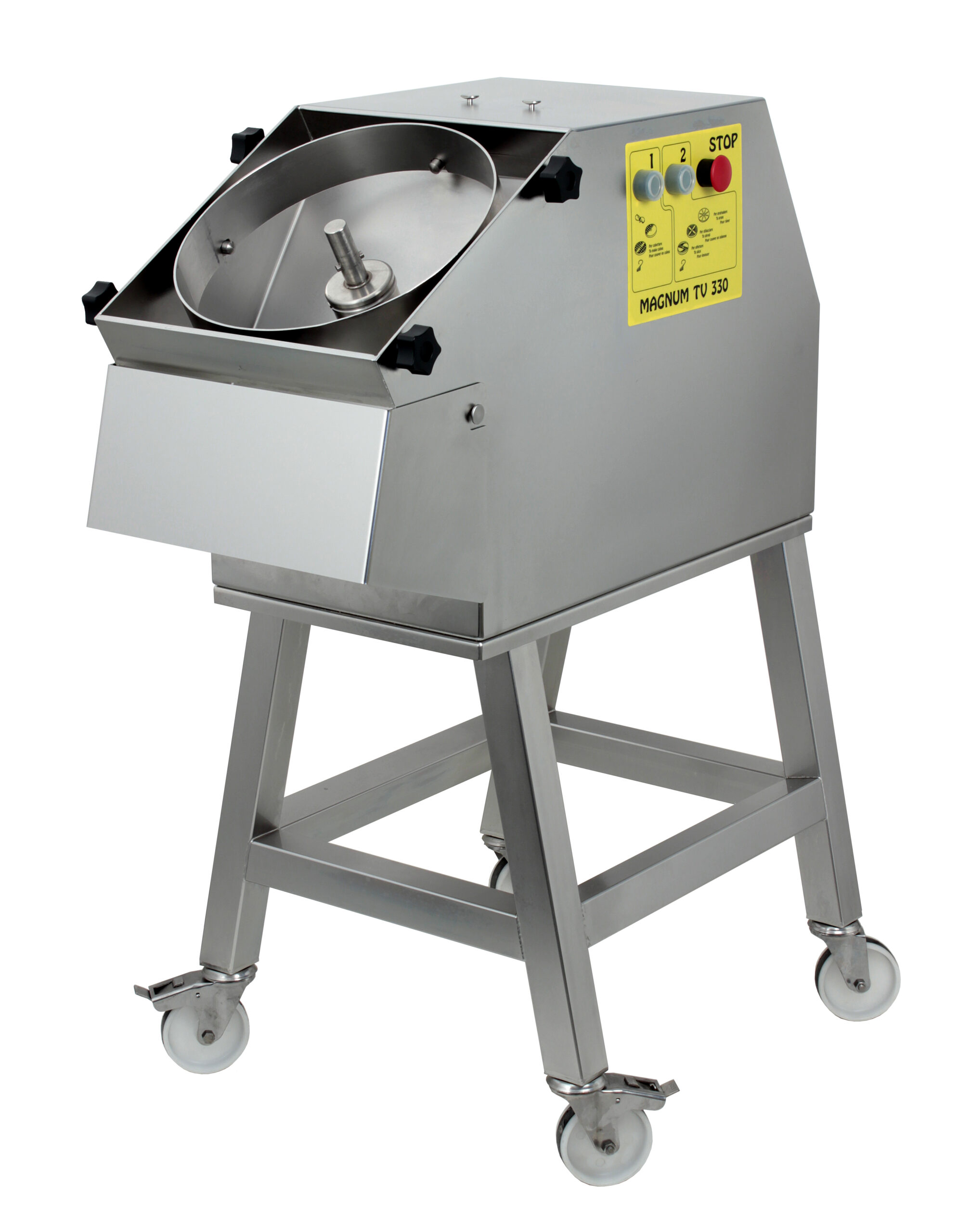 CHEF MAGNUM 2V prep machines, preparing vegetables, prepared vegetables